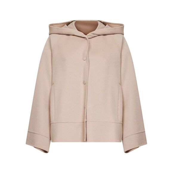 MAX MARA WEEKEND Jackets & Blazers - Max Mara Weekend Women Sand Wkdoliato Hooded Short Coat